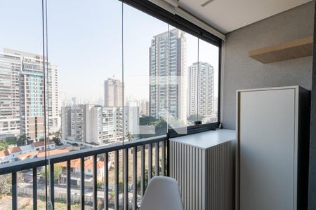 Studio à venda com 22m², 1 quarto e sem vagaVaranda