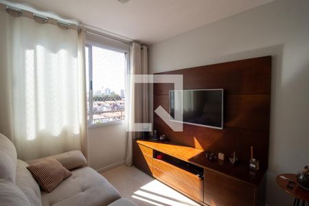 Sala de apartamento à venda com 2 quartos, 55m² em Jardim Ester Yolanda, São Paulo