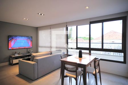 Sala de apartamento à venda com 2 quartos, 73m² em São João, Porto Alegre