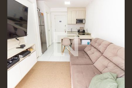 Sala/Cozinha de apartamento à venda com 1 quarto, 32m² em Catumbi, São Paulo