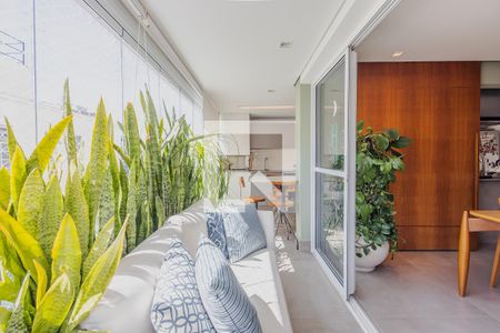 Varanda de apartamento para alugar com 3 quartos, 133m² em Perdizes, São Paulo