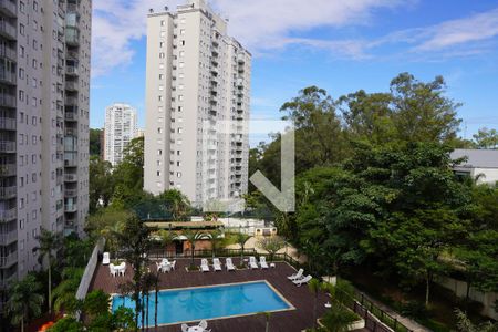 Vista da Varanda de apartamento para alugar com 2 quartos, 58m² em Vila Andrade, São Paulo