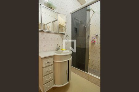 Banheiro da Suíte  de apartamento para alugar com 1 quarto, 50m² em Tijuca, Rio de Janeiro