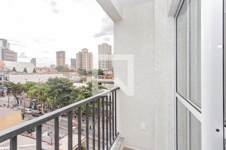 Varanda da Sala de apartamento para alugar com 1 quarto, 36m² em Ipiranga, São Paulo