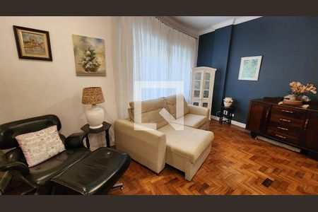 Detalhe Sala de apartamento para alugar com 3 quartos, 145m² em Aparecida, Santos