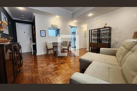 Sala de apartamento para alugar com 3 quartos, 145m² em Aparecida, Santos