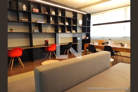 Studio à venda com 53m², 1 quarto e sem vagaCoworking