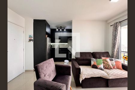 Sala de apartamento para alugar com 2 quartos, 50m² em Vila Curuçá, Santo André
