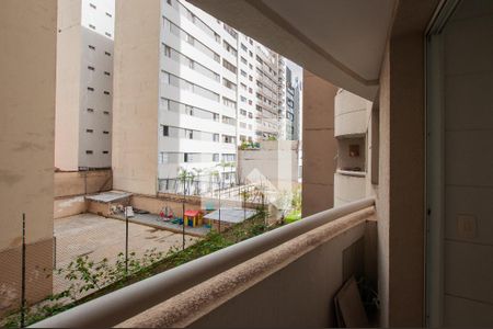 Varanda de kitnet/studio para alugar com 1 quarto, 28m² em Perdizes, São Paulo