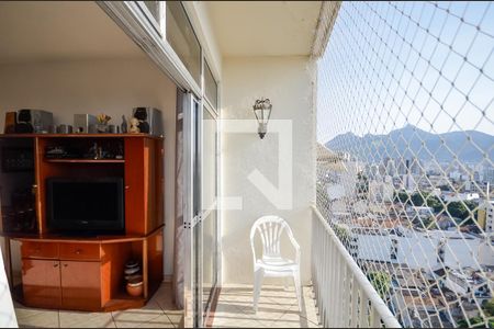 Varanda da Sala de apartamento à venda com 3 quartos, 104m² em Maracanã, Rio de Janeiro