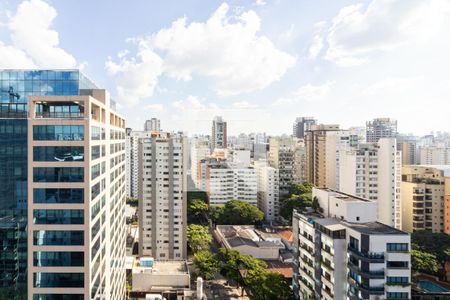 Vista de apartamento à venda com 1 quarto, 37m² em Moema, São Paulo