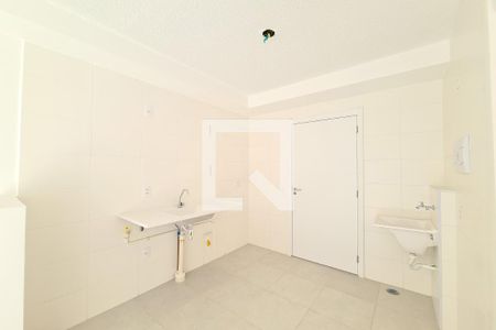 Cozinha e Área de Serviço de apartamento para alugar com 1 quarto, 30m² em Vila Santa Clara, São Paulo