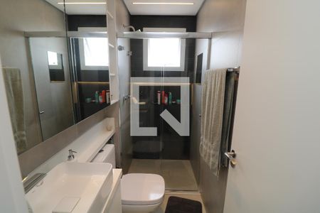 Banheiro da Suíte de apartamento à venda com 2 quartos, 64m² em Vila Prudente, São Paulo