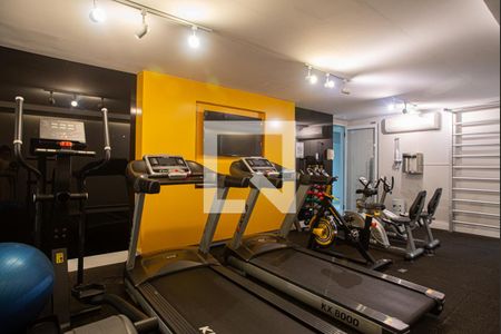 Área comum - Academia de apartamento à venda com 1 quarto, 35m² em Consolação, São Paulo
