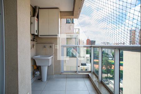 Varanda da Sala/Área de Serviço de apartamento à venda com 1 quarto, 35m² em Consolação, São Paulo