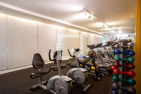 Área comum - Academia de apartamento à venda com 1 quarto, 35m² em Consolação, São Paulo
