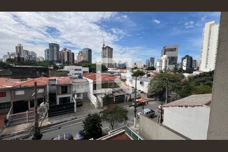 Vista da sala de apartamento à venda com 3 quartos, 92m² em Pinheiros, São Paulo