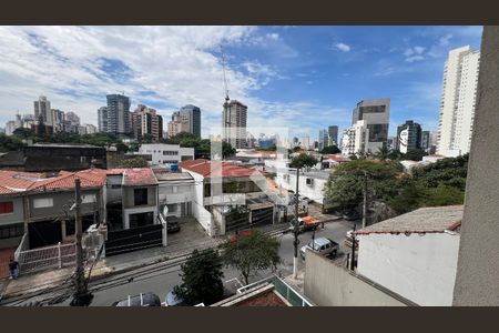 Vista da sala de apartamento para alugar com 3 quartos, 92m² em Pinheiros, São Paulo