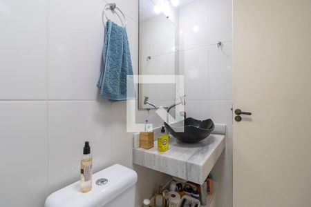 Banheiro da suíte de apartamento à venda com 3 quartos, 85m² em Vila Industrial (campinas), Campinas