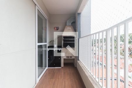 Varanda de apartamento para alugar com 2 quartos, 58m² em Jardim São Pedro, Mogi das Cruzes
