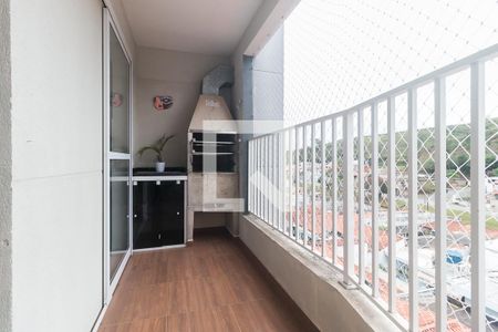 Varanda de apartamento para alugar com 2 quartos, 58m² em Jardim São Pedro, Mogi das Cruzes