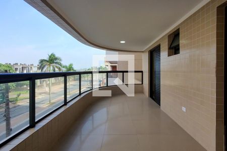 Sacada de apartamento para alugar com 2 quartos, 79m² em Mirim, Praia Grande