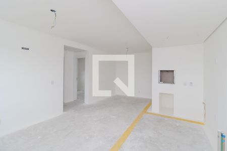 Sala/Cozinha de apartamento à venda com 2 quartos, 53m² em Harmonia, Canoas