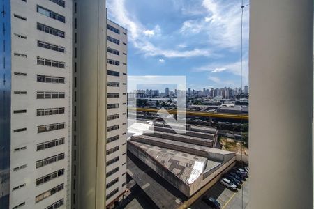 sala janela vista de apartamento à venda com 2 quartos, 53m² em Vila Monumento, São Paulo