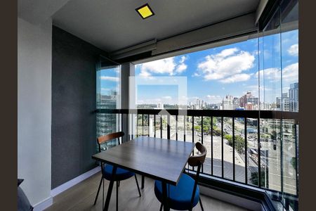Sacada de apartamento para alugar com 1 quarto, 28m² em Brooklin Paulista, São Paulo