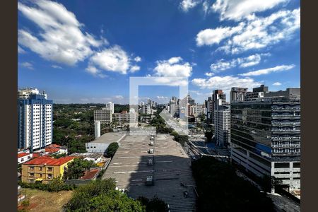 Vista de apartamento para alugar com 1 quarto, 28m² em Brooklin Paulista, São Paulo