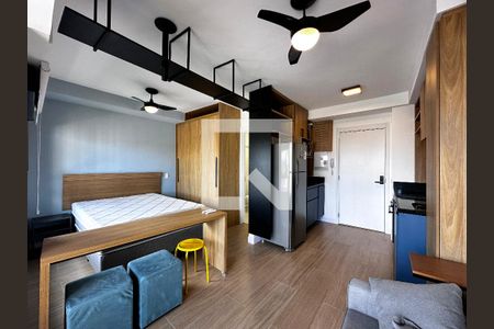 Sala de apartamento para alugar com 1 quarto, 28m² em Brooklin Paulista, São Paulo