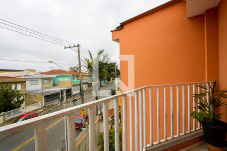 Varanda do quarto 1 de apartamento à venda com 2 quartos, 70m² em Vila Eldízia, Santo André
