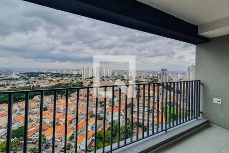 varanda de apartamento para alugar com 2 quartos, 52m² em Vila Firmiano Pinto, São Paulo