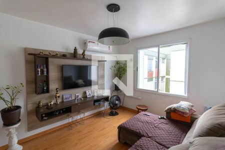 Sala de apartamento à venda com 3 quartos, 72m² em Medianeira, Porto Alegre