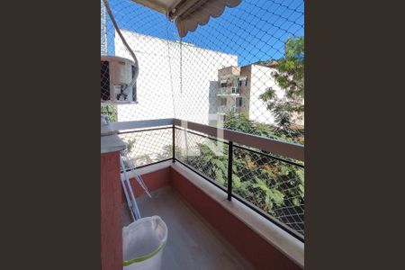 Varanda da Sala de apartamento à venda com 3 quartos, 95m² em Tijuca, Rio de Janeiro