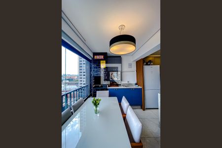 Varanda da Sala de apartamento para alugar com 2 quartos, 57m² em Brás, São Paulo