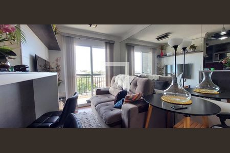 Sala de apartamento à venda com 2 quartos, 54m² em Utinga, Santo André