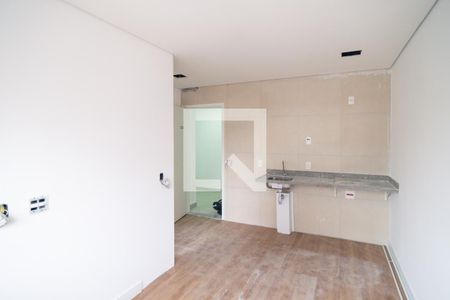 Sala / Cozinha de apartamento para alugar com 1 quarto, 25m² em Bela Vista, São Paulo