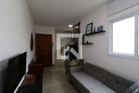 Sala de apartamento à venda com 2 quartos, 120m² em Santa Terezinha, Santo André