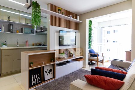 Sala de apartamento à venda com 2 quartos, 58m² em Água Branca, São Paulo