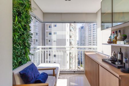 Varanda de apartamento à venda com 2 quartos, 58m² em Água Branca, São Paulo