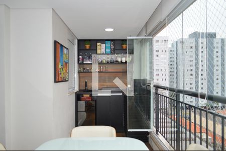 Varanda da Sala de apartamento à venda com 3 quartos, 85m² em Ipiranga, São Paulo