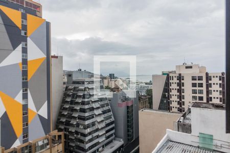 Vista de kitnet/studio para alugar com 1 quarto, 39m² em Centro, Florianópolis