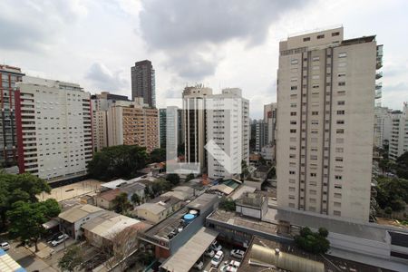 Vista da Sala de apartamento à venda com 2 quartos, 100m² em Itaim Bibi, São Paulo