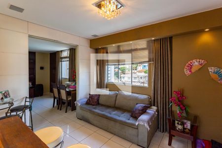 Sala de apartamento à venda com 3 quartos, 95m² em Santo Antônio, Belo Horizonte