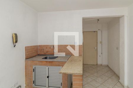 Cozinha de kitnet/studio para alugar com 1 quarto, 23m² em Vila Buarque, São Paulo