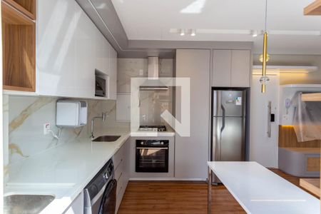 Cozinha de apartamento para alugar com 1 quarto, 76m² em Funcionários, Belo Horizonte