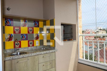 Varanda Gourmet de apartamento para alugar com 3 quartos, 89m² em Barcelona, São Caetano do Sul