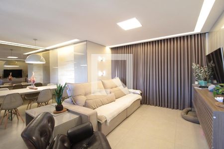 Sala de apartamento à venda com 3 quartos, 100m² em Liberdade, Belo Horizonte