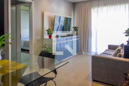 Sala de apartamento à venda com 1 quarto, 57m² em Barra da Tijuca, Rio de Janeiro